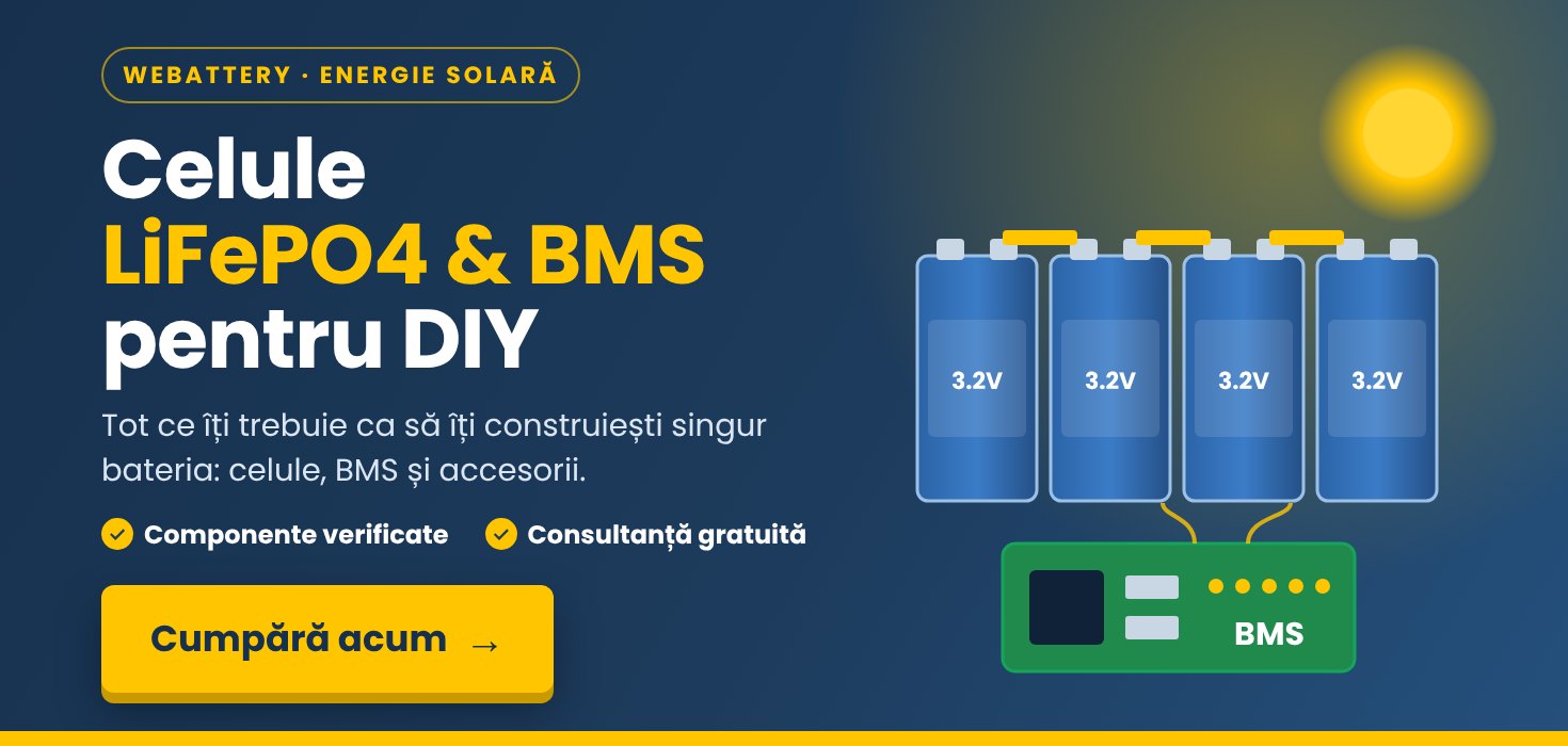 Celule Lifepo4, BMS si Componente DIY