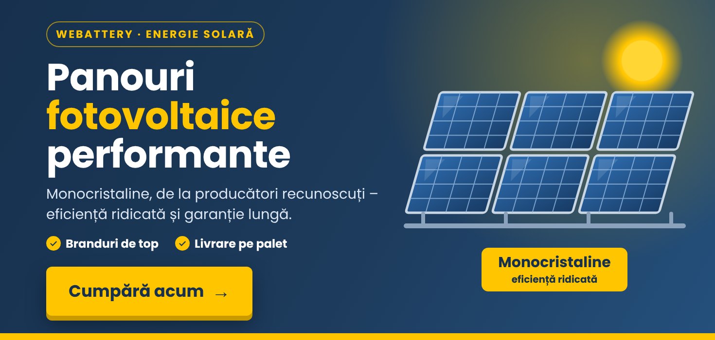 Panouri Fotovoltaice